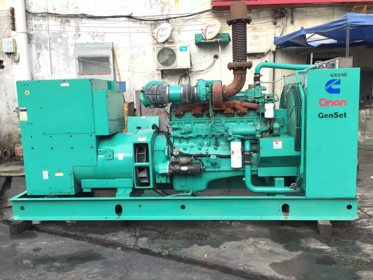 灵璧租赁发电机-柴油发电机不正常冒烟的原因